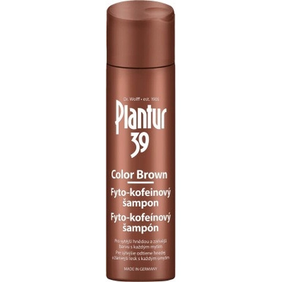 Shampoo Plantur 39 Kleur Bruin Phyto-cafeïne 1×250 ml, shampoo met cafeïne