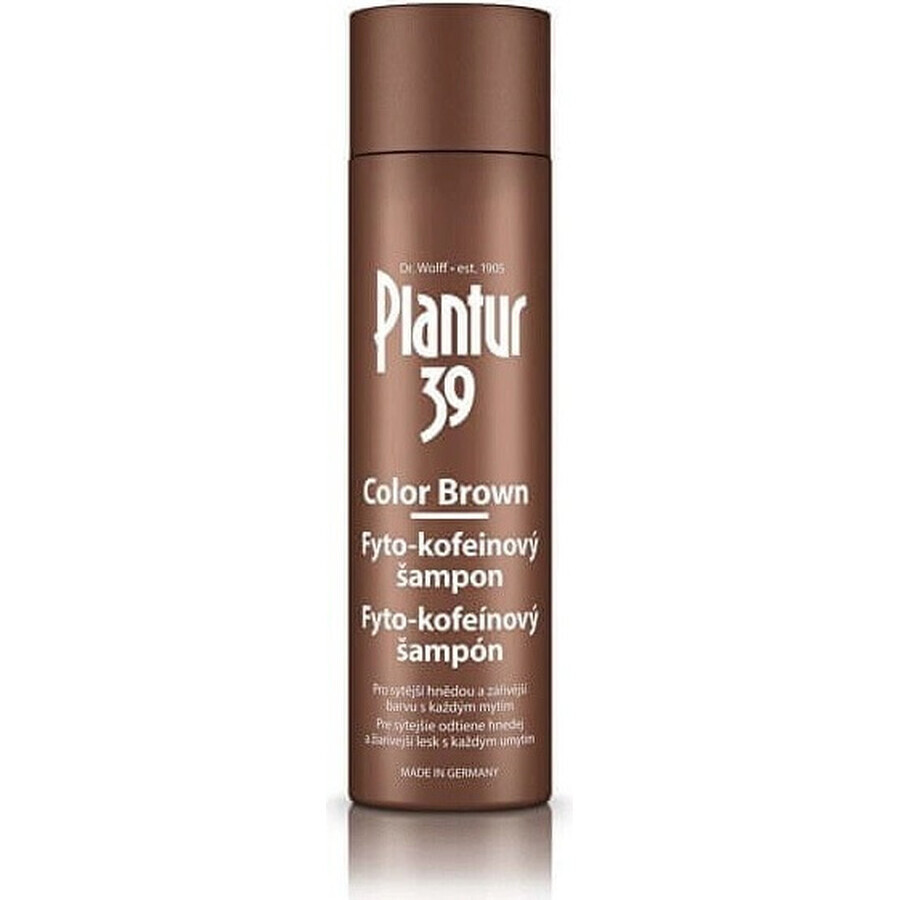 Shampoo Plantur 39 Kleur Bruin Phyto-cafeïne 1×250 ml, shampoo met cafeïne