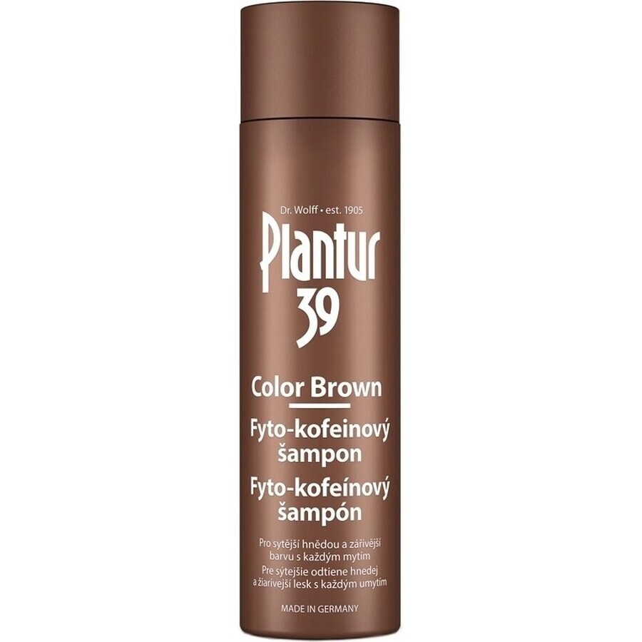 Shampoo Plantur 39 Kleur Bruin Phyto-cafeïne 1×250 ml, shampoo met cafeïne