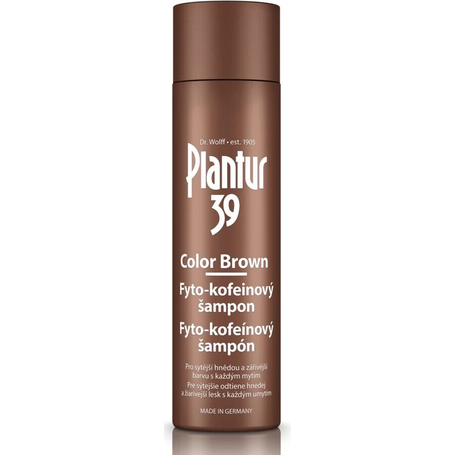 Shampoo Plantur 39 Kleur Bruin Phyto-cafeïne 1×250 ml, shampoo met cafeïne