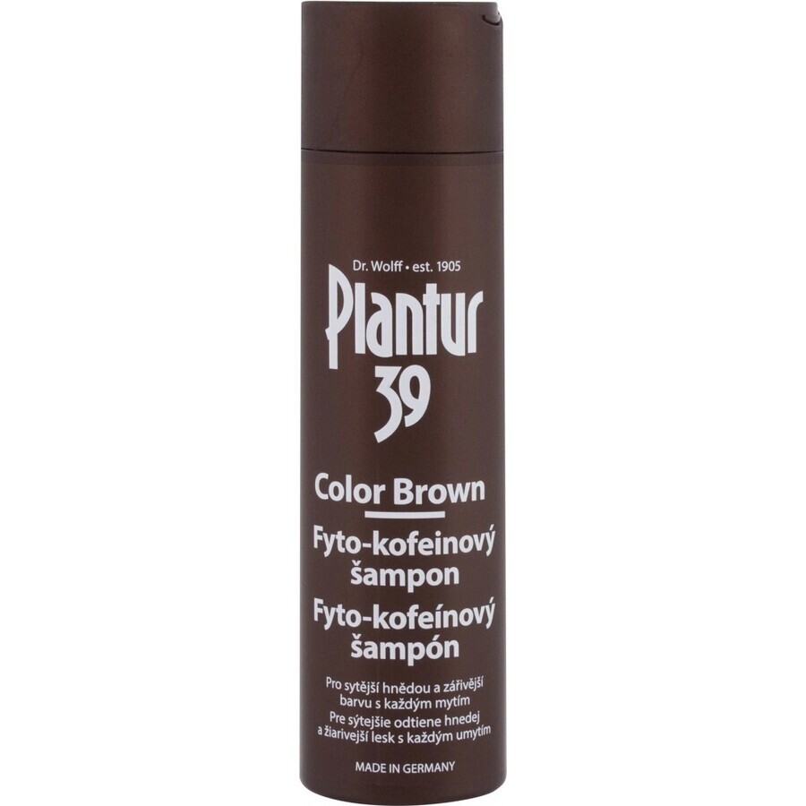 Shampoo Plantur 39 Kleur Bruin Phyto-cafeïne 1×250 ml, shampoo met cafeïne