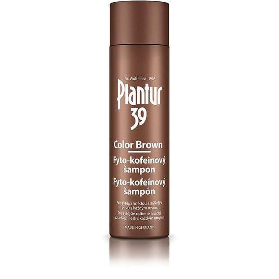 Shampoo Plantur 39 Kleur Bruin Phyto-cafeïne 1×250 ml, shampoo met cafeïne