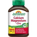 JAMIESON CALCIUM, MAGNESIUM AVEC ZINC 1×120 tbl, calcium + magnésium + zinc