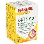 WALMARK Céčko MIX 1×90 tbl, vitamine C, (sinaasappels + kersen)