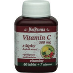 MedPharma VITAMINE C 500MG met pijlen 1×37 tbl, geleidelijke afgifte