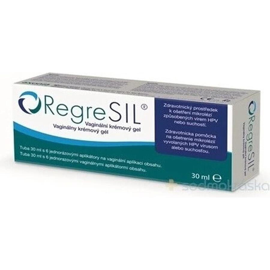 Set RegreSIL 1×1, vaginal gel cream 30 ml + 6 applicators