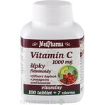 MedPharma VITAMINE C 1000 mg met rozenbottels 1×37 tbl, geleidelijke afgifte