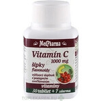 MedPharma VITAMINE C 1000 mg met rozenbottels 1×37 tbl, geleidelijke afgifte