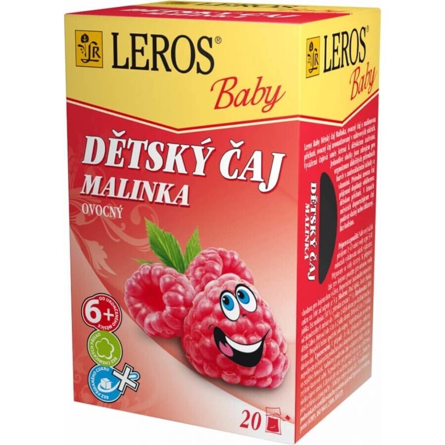 LEROS CHILDREN'S TEA MALINKA 2x20g, thé pour enfants