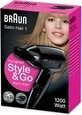 Braun Satin Hair 1 Hd 130 To Go 1pc 1&#215;1 1pc haardroger