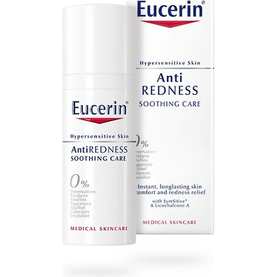 Eucerin ANTI-REDNESS verzachtende crème 1×50 ml voor de gevoelige huid met neiging tot roodheid