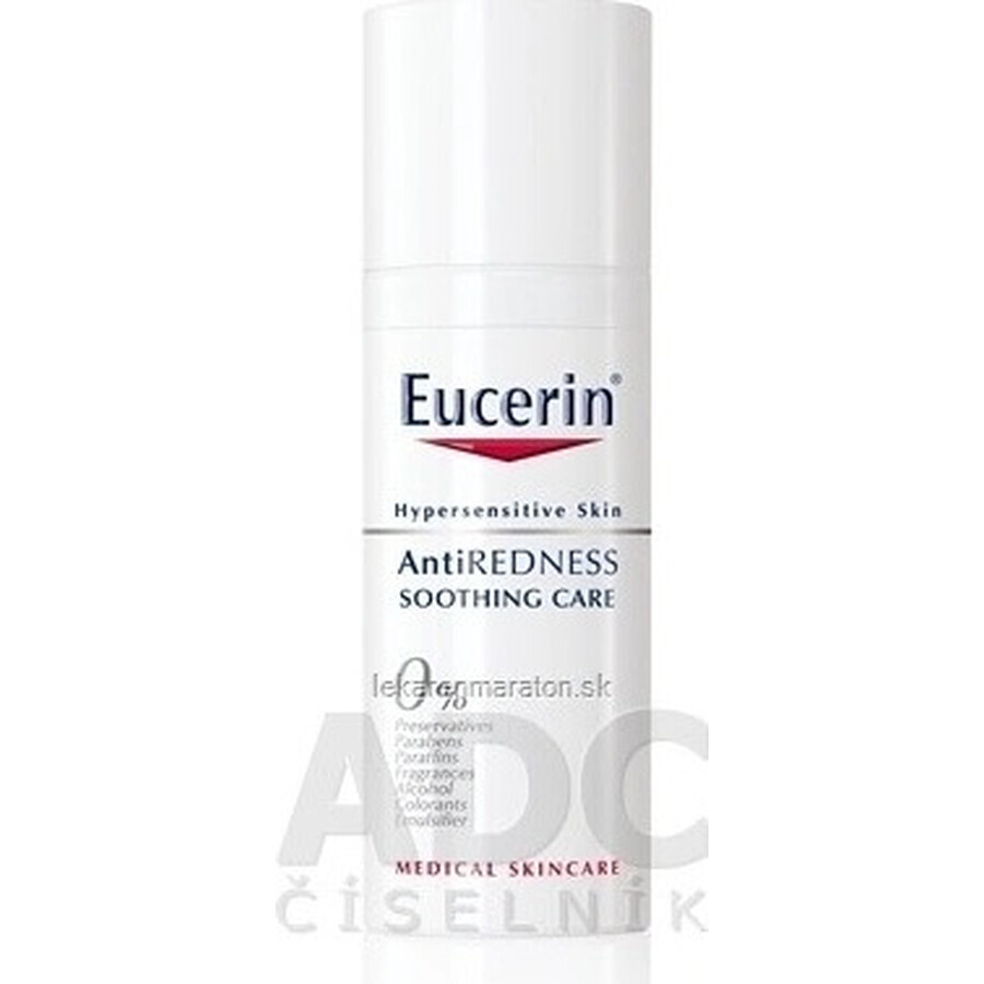 Eucerin ANTI-REDNESS verzachtende crème 1×50 ml voor de gevoelige huid met neiging tot roodheid