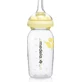 Medela Calma™ fles voor baby's die borstvoeding krijgen 250 ml 1×1 fles