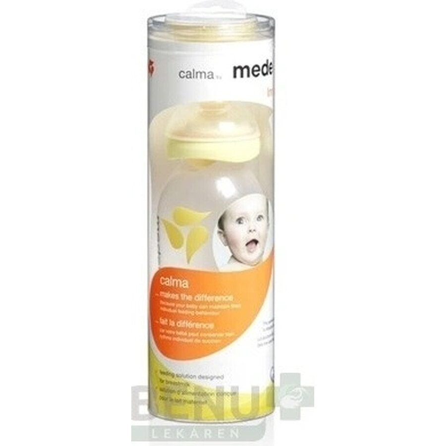 Biberon Medela Calma™ per neonati allattati al seno 250 ml 1×1