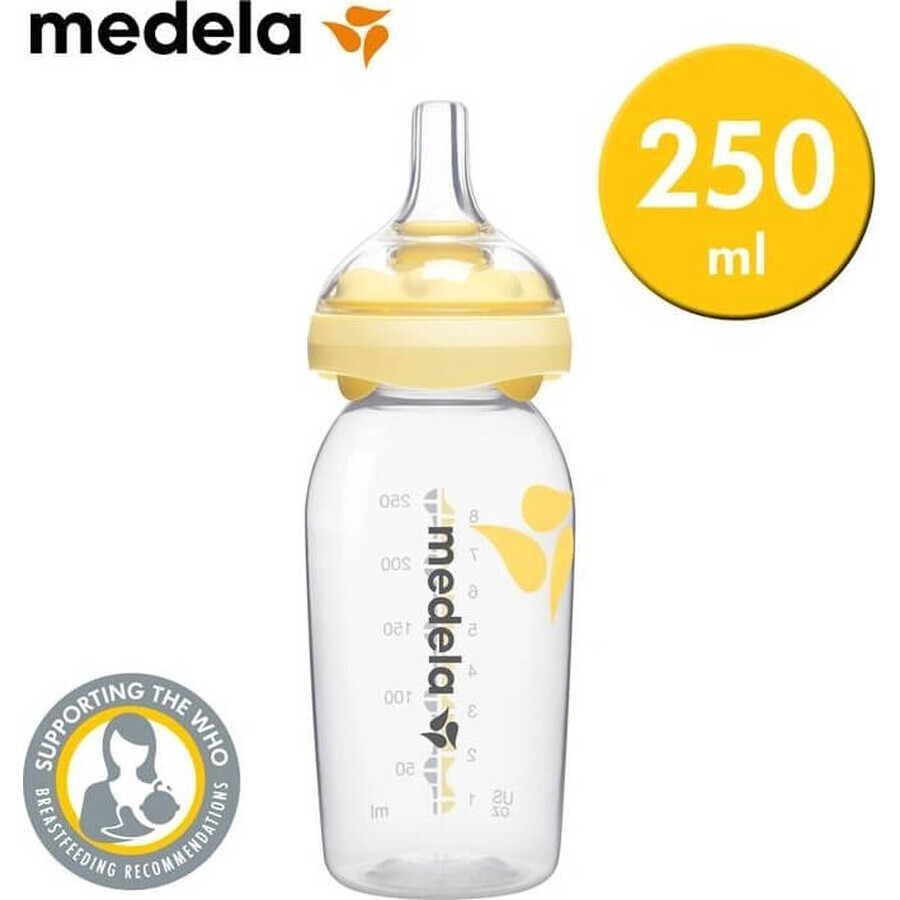 Biberon Medela Calma™ per neonati allattati al seno 250 ml 1×1