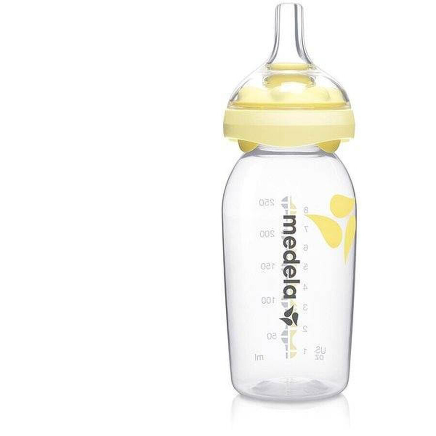 Biberon Medela Calma™ per neonati allattati al seno 250 ml 1×1