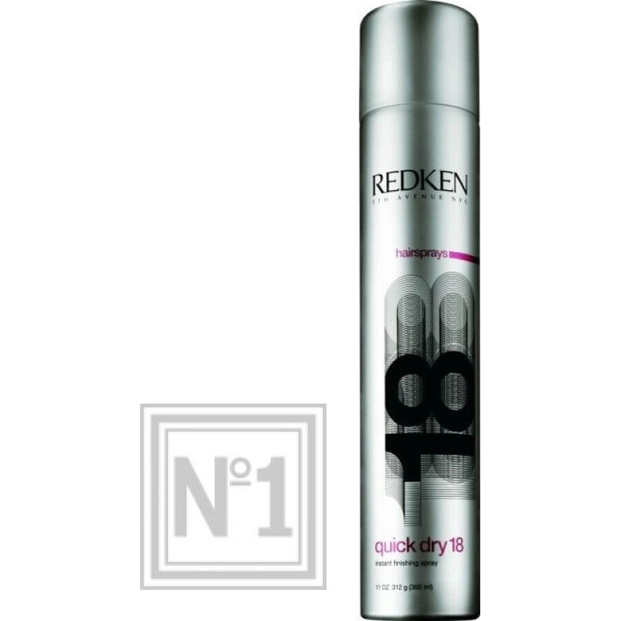 Redken fixativ cu fixare puternică Quick Dry 1×400 ml, fixativ