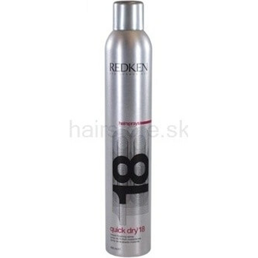 Redken fixativ cu fixare puternică Quick Dry 1×400 ml, fixativ