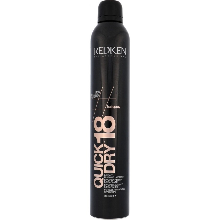 Redken fixativ cu fixare puternică Quick Dry 1×400 ml, fixativ