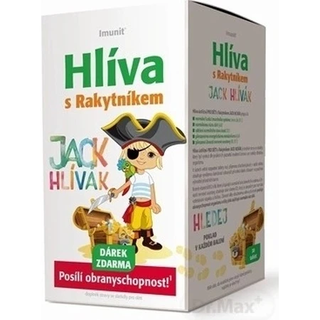 JACK'S HEAD 1×30 tbl JACK'S HEAD HLIVA Immunit met Duindoorn voor kinderen + geschenk