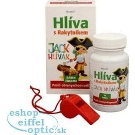 JACK'S HEAD 1×30 tbl JACK'S HEAD HLIVA Immunit met Duindoorn voor kinderen + geschenk