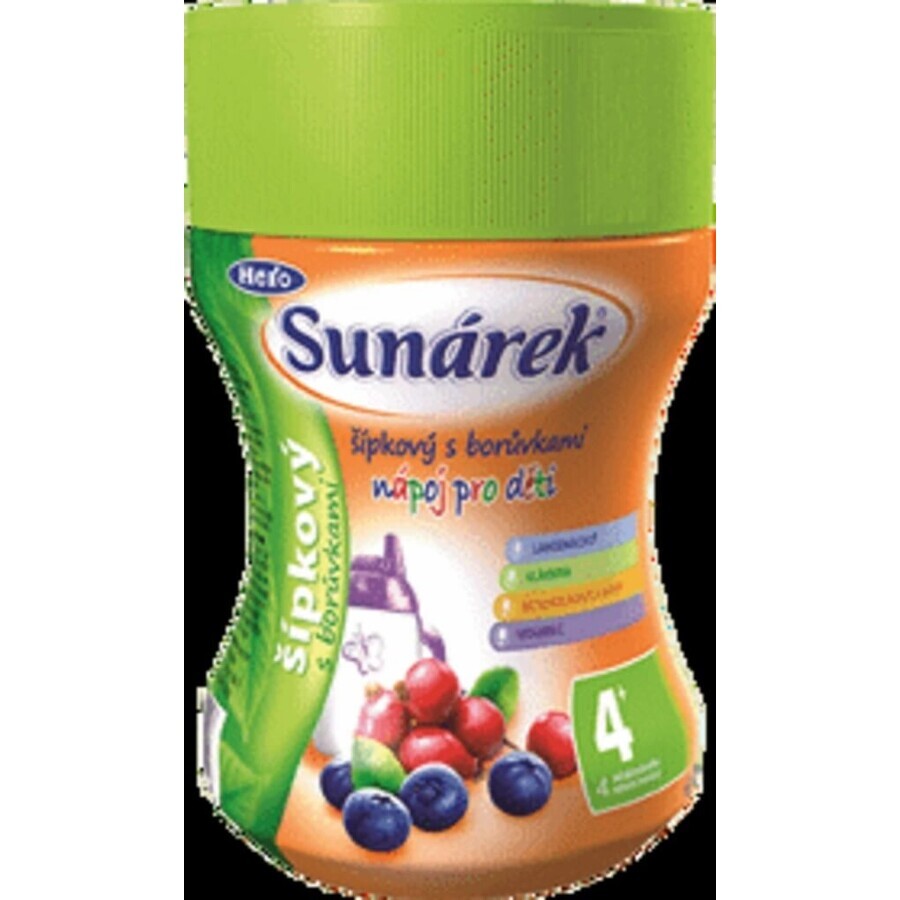 Sunar oplosdrank Rozenbottel met Cranberry 1×200 g