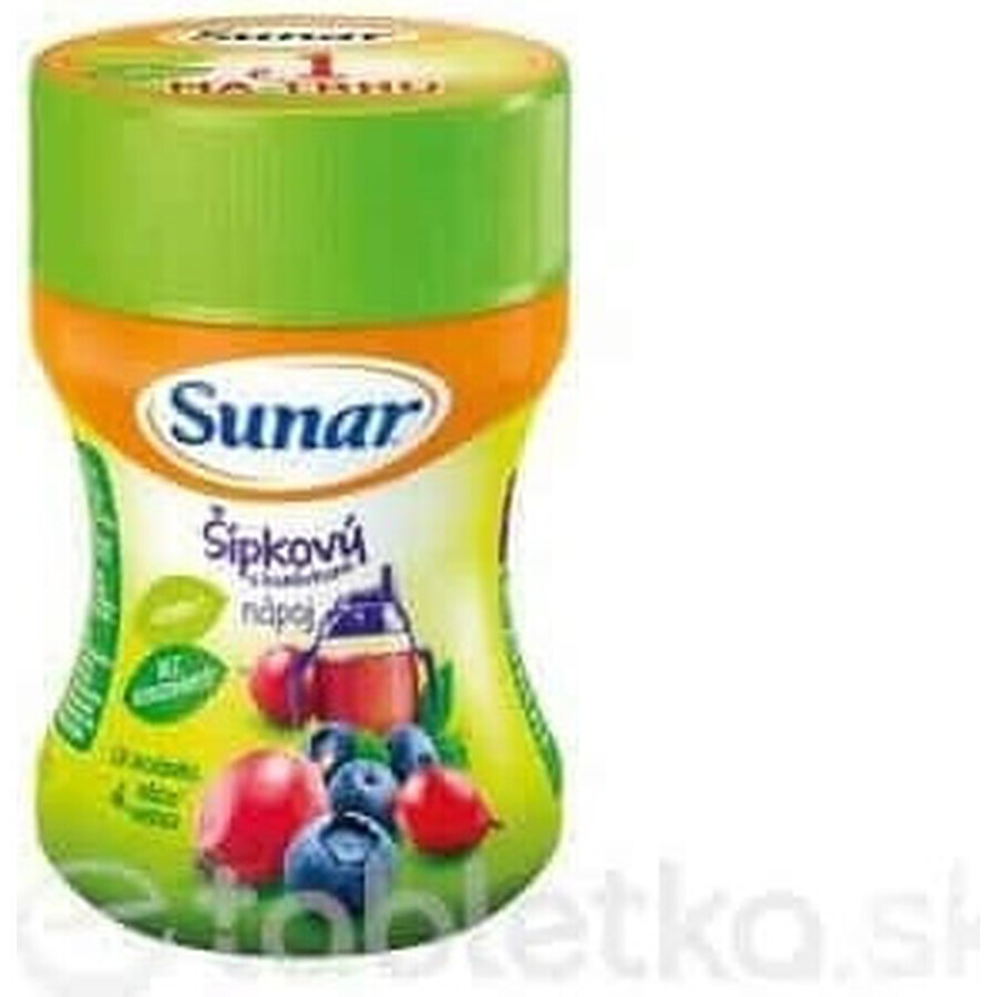 Sunar oplosdrank Rozenbottel met Cranberry 1×200 g