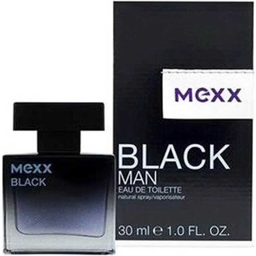 Mexx Black Man Edt 30ml 1×30 ml, Eau de toilette