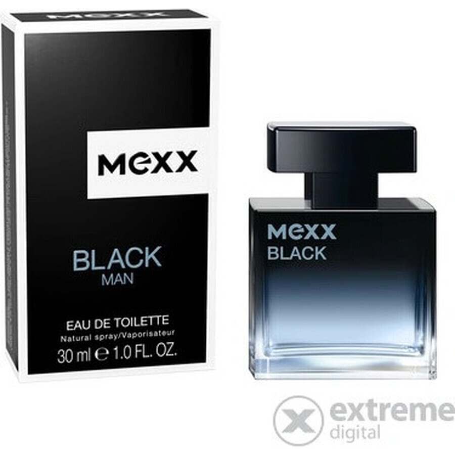 Mexx Black Man Edt 30ml 1×30 ml, Eau de toilette