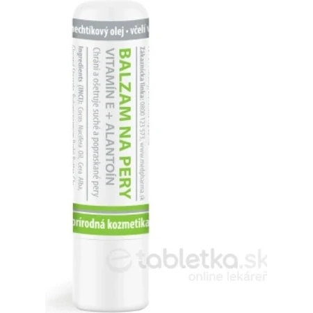 MedPharma Lippenbalsem met vitamine E + allantoïne 1×4,8 g, lippenbalsem