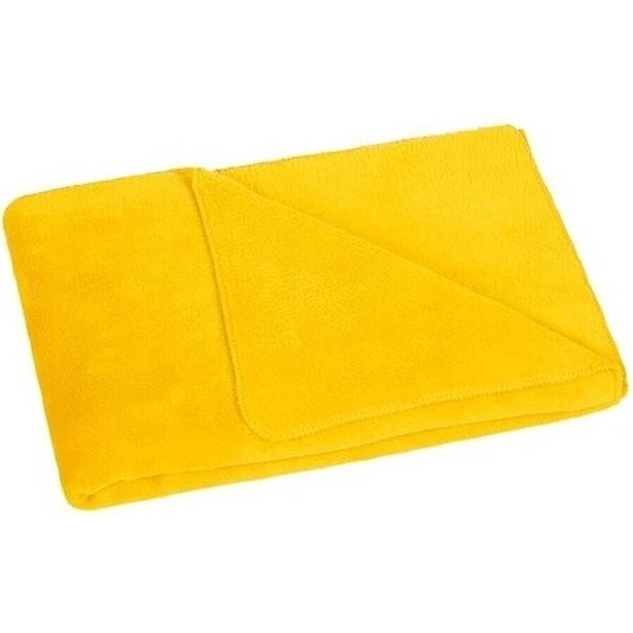 Couverture bébé KORALL MICRO MICRO 1014/005 75x100 jaune sans broderie 1×1 pc, couverture bébé