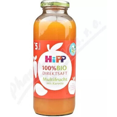 HiPP 100% Organic fruit juice with carrot 1×330 ml, fruit juice