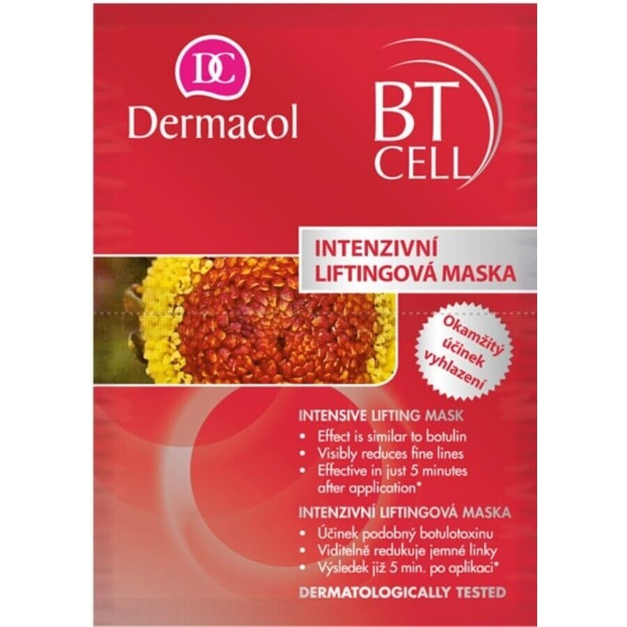 DERMACOL BT cell intensive lifting mask 1×8 g, mască de lifting