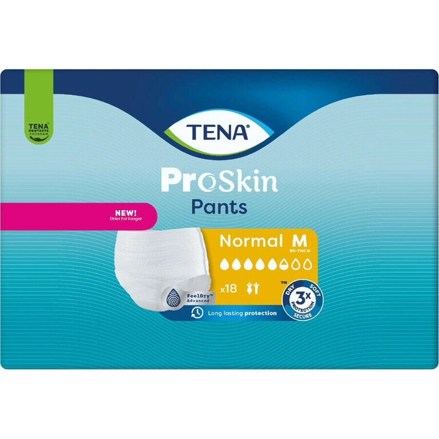 TENA Broek Normaal M 1×18 stuks