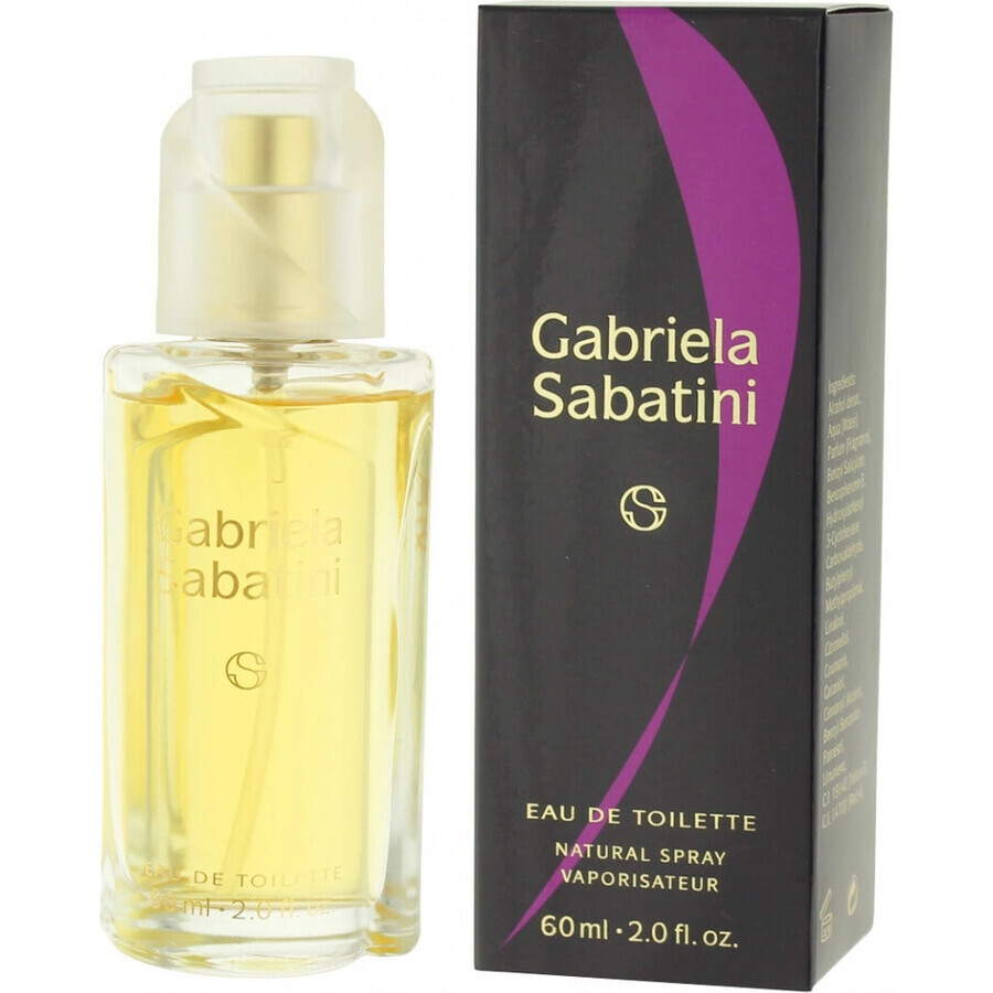 Gabriela Sabatini Gabriela Sabatini Sabatini Edt 60ml 1×60 ml, Eau de Toilette