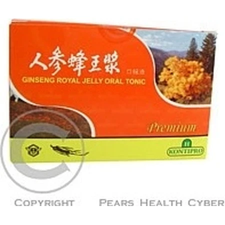 H-KONTIPRO GINSENG ROYALL GINSENG ROYALL JELLY ORAL TONIC 1×10 pcs, supplément nutritionnel