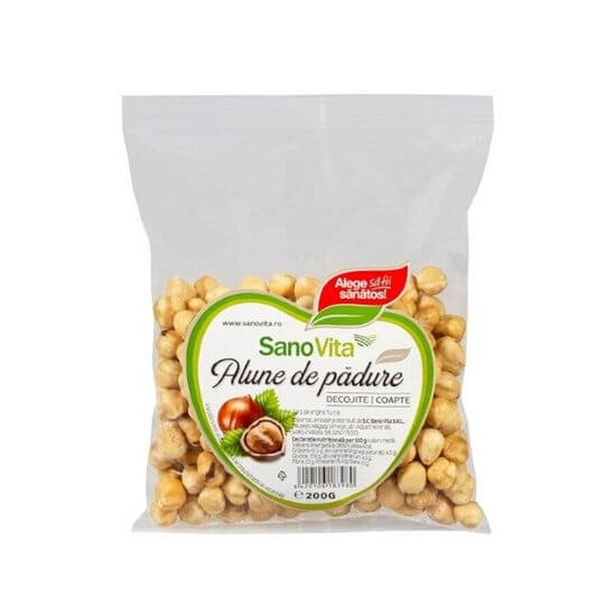 Peeled and roasted peanuts, 200 g, Sanovita