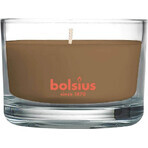 Bolsius Aromatic 2.0 Glazen Appel Cinammon, geurkaars 1×1 st, 80 x 50 mm groot