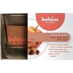 Bolsius Aromatic 2.0 Glazen Appel Cinammon, geurkaars 1×1 st, 80 x 50 mm groot