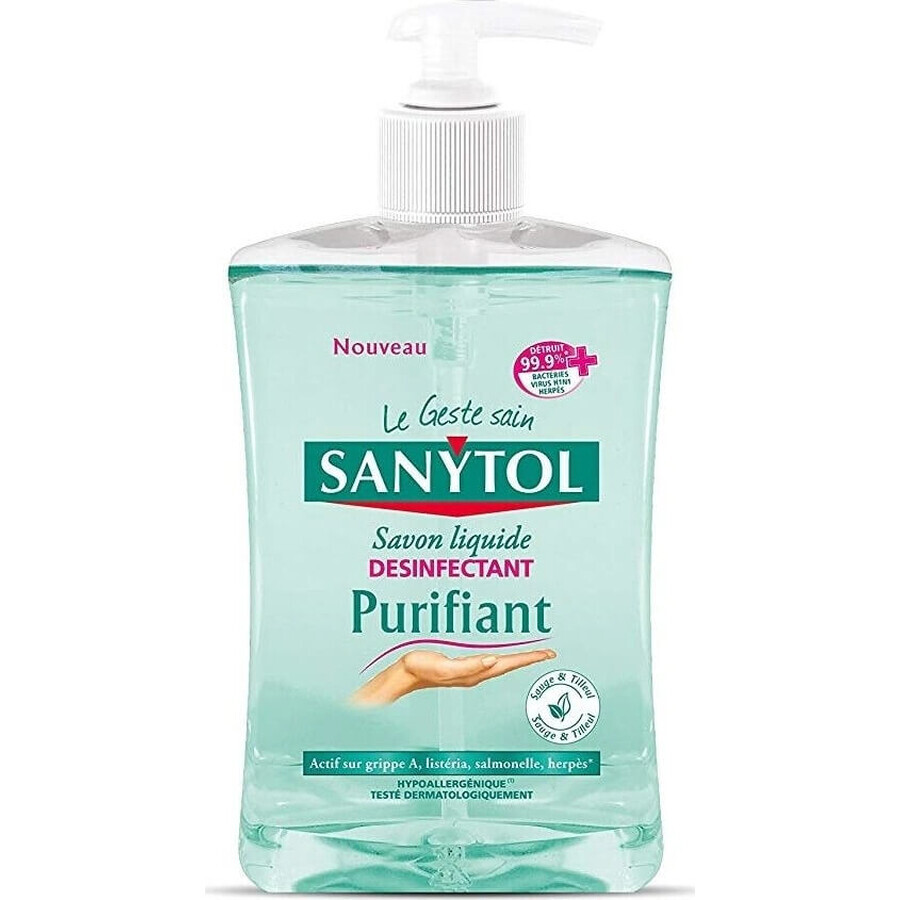 Sanytol săpun dezinfectant Purifiant 1×250 ml, săpun dezinfectant