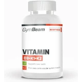 Gymbeam vitamine d3+k1+k2 niet-gearomatiseerd 120cps 120 capsules niet-gearomatiseerd