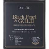 Petitfee & Koelf Black Pearl & Gold Hydrogel Mask Pack 32 g * 5 sheets 1×32 g * 5 sheets