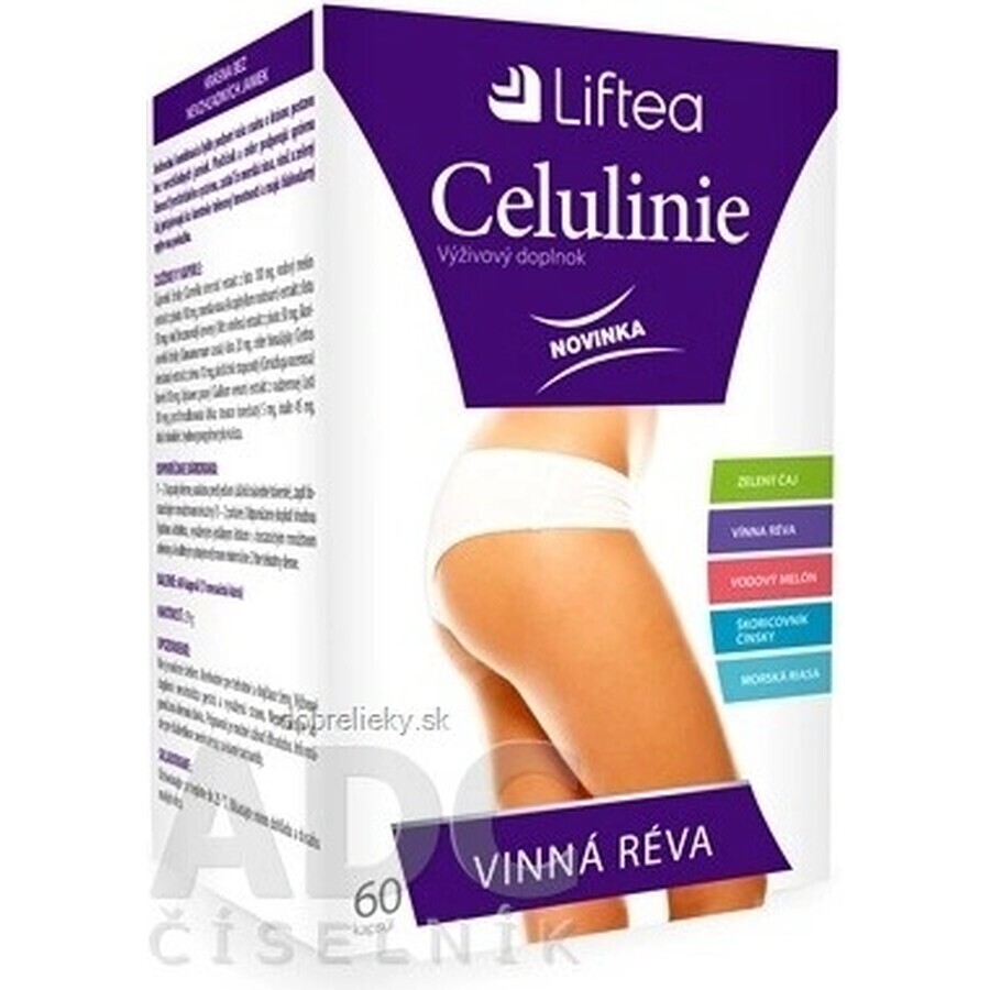 LIFTEA CELLULINIA 1×60 cps, voedingssupplement