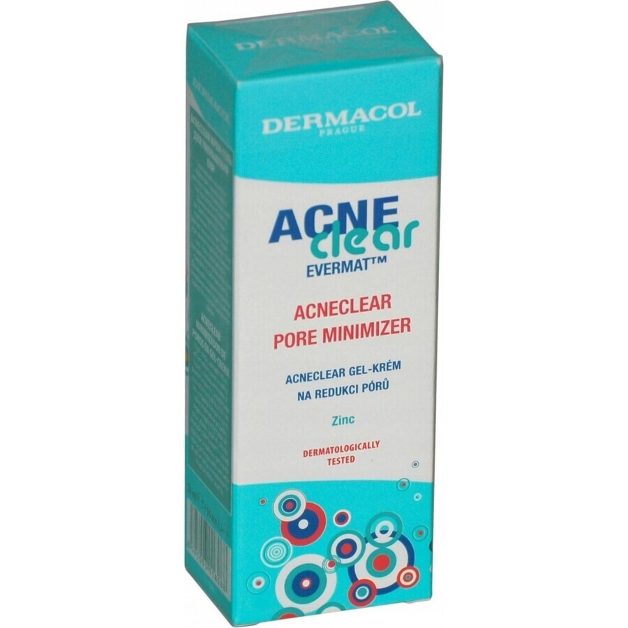 Dermacol Acneclear poriënminimalisator 1×50 ml, vermindert poriën