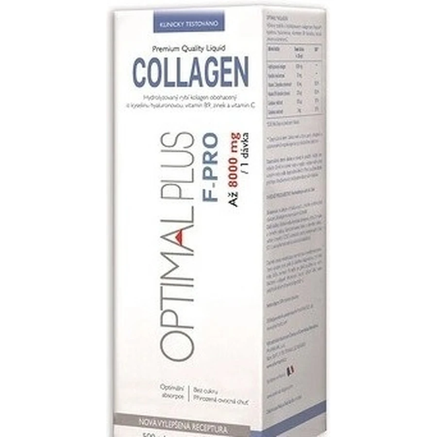 OPTIMAL PLUS F - PRO COLLAGEN 1×500 ml, colágeno líquido