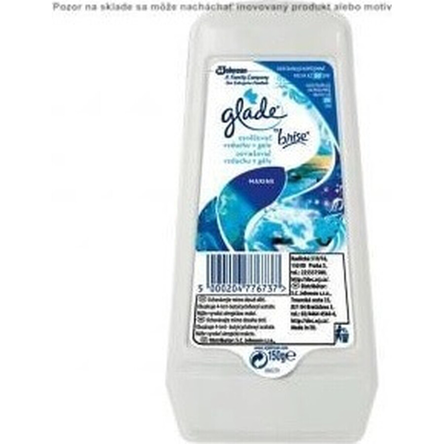 Glade Marine Gel duopack 2×150 g, rafraîchisseur d'air