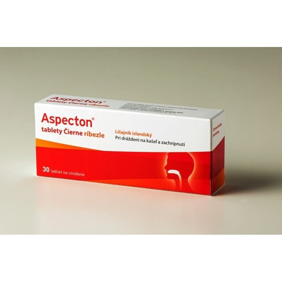 Aspecton Blackcurrant tablets 1×30 tbl, food supplement