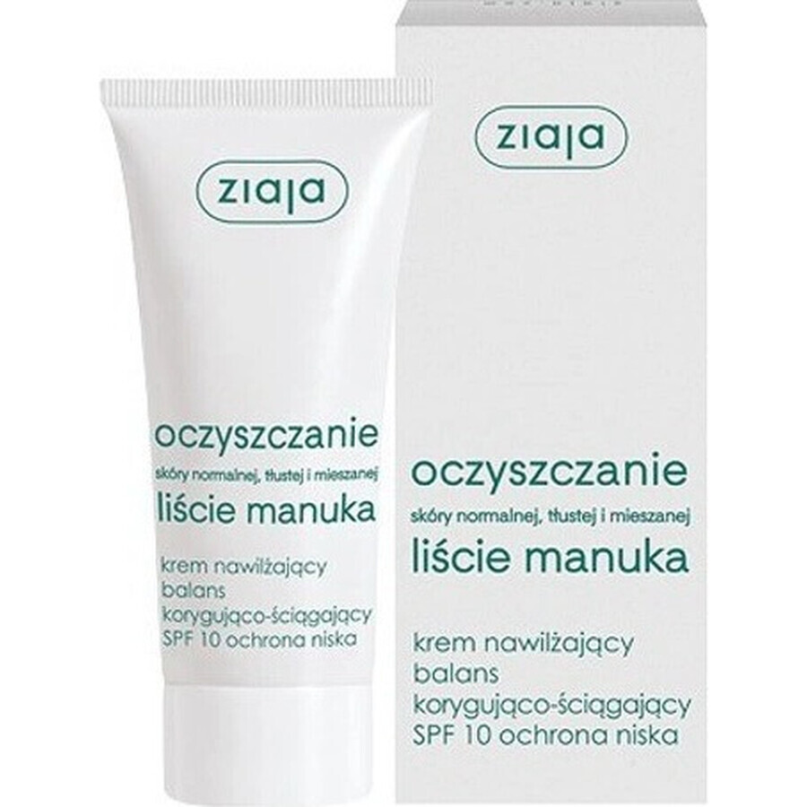 Ziaja Manuka - normaliserende dagcrème voor vette en gemengde huid 12+ 1×50 ml, dagcrème