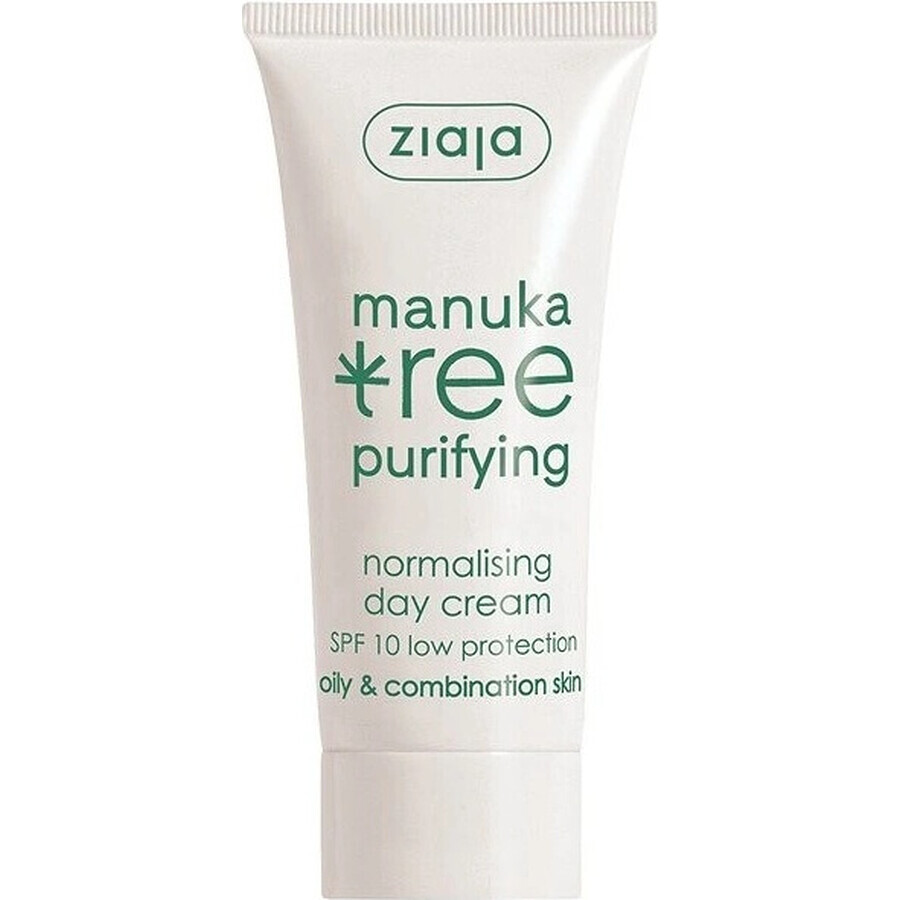 Ziaja Manuka - normaliserende dagcrème voor vette en gemengde huid 12+ 1×50 ml, dagcrème