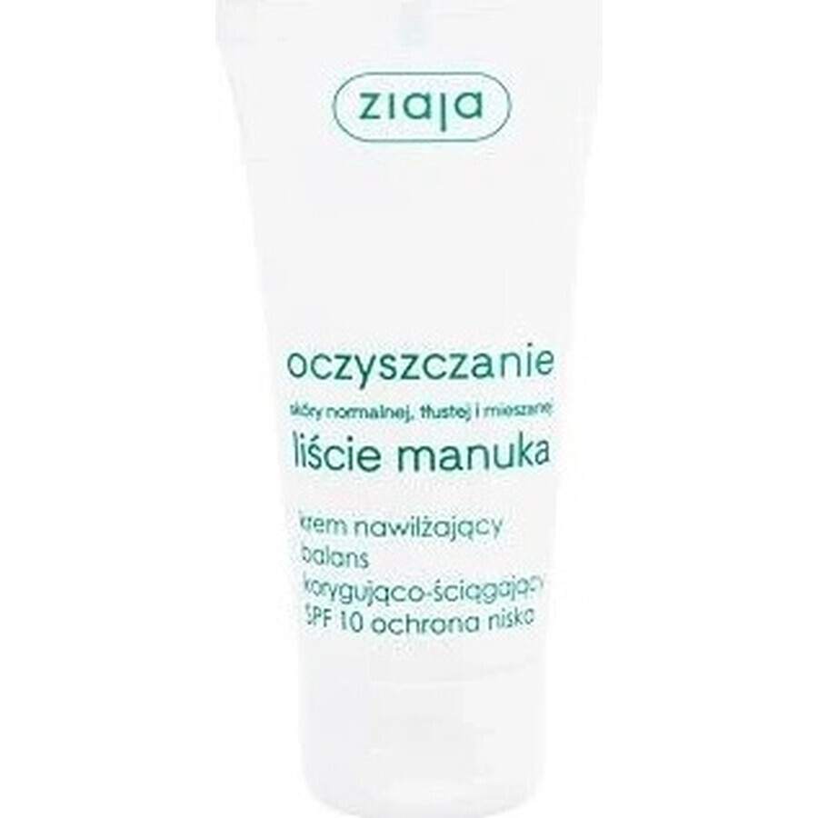 Ziaja Manuka - normaliserende dagcrème voor vette en gemengde huid 12+ 1×50 ml, dagcrème